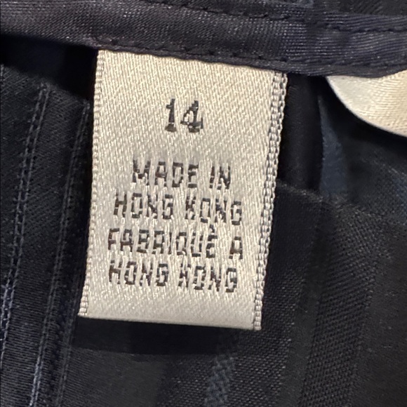 Talbots Collection Formal Pant 14 NWT BlueBlack - Picture 9 of 11